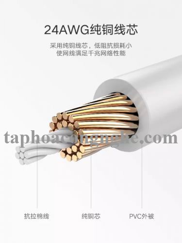 Ugreen 50193 3M màu Đen Dây mạng Lan cat6 Đầu bấm kim loại NW101 30050193